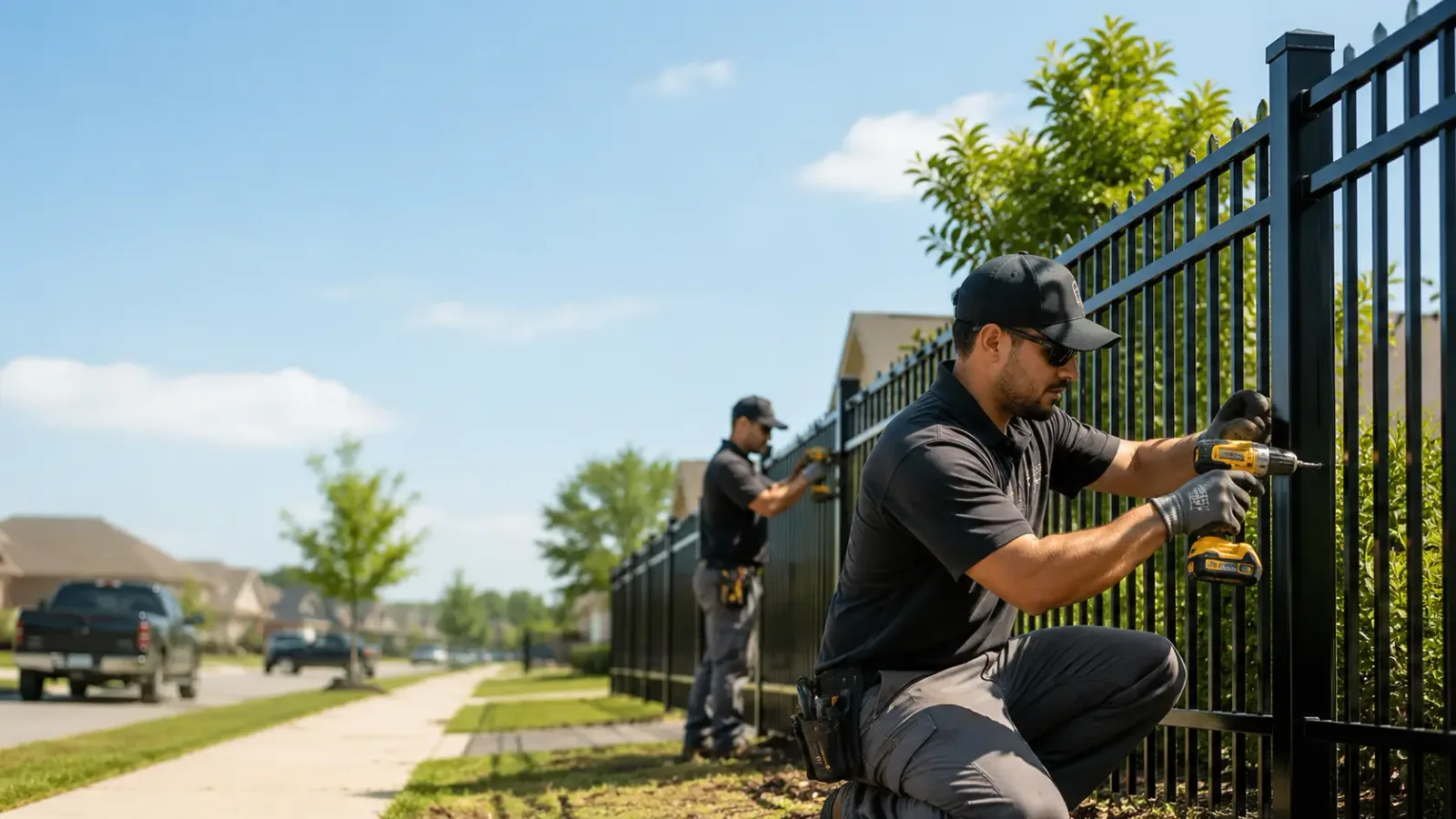 Metal Fence Installation in Porterdale, GA